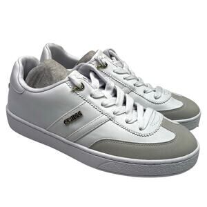 GUESS Naoko Charm Lace Up Court sneakers white - 8